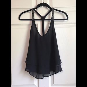 Forever 21 Beaded Strap Tank